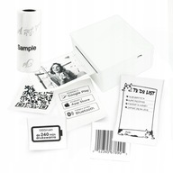 Mini drukarka termiczna Phomemo M02 biała przenośna zdjęć notatek etykiet