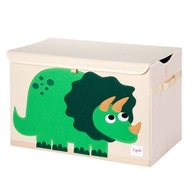 3 Sprouts Pudełko Zamykane Dinozaur Green