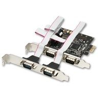 PCEA-S4N Kontroler PCIe 4x port szeregowy RS232250