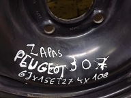 disk stalowa Peugeot OE 6.0" x 15" 4x108