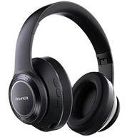 Słuchawki z mikrofonem Awei A300BL Bluetooth 5.3 Radio FM czarne