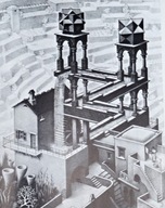 M. C. Escher Życie i twórczość Grafika katalog kompletny