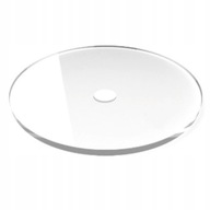 Tortaalátét emeletes szerkezet plexi lyukkal 26 cm