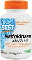 Doctor's Best Nattokinase Nattokinaza 2000 FUs 90 vkaps