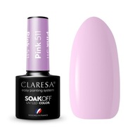 CLARESA N LAKIER HYBRYDOWY PINK 511 -5G+