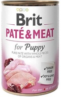 Brit Pate&Meat Puppy Chicken Turkey Karma z kurczakiem i indykiem 800g