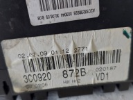 dials clock PASSAT B6 2.0 TDI 3C0920872B