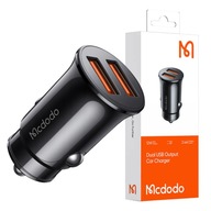 Ładowarka samochodowa Mcdodo 2x USB 12W 2A mała mocna szybka do telefonu