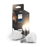 Philips Hue White Zestaw, 2x Inteligentna żarówka LED E14 5,7W