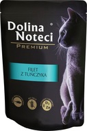 DOLINA NOTECI PREMIUM KARMA MOKRA DLA KOTA FILET TUŃCZYK 85g