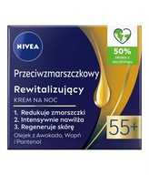 NIVEA Krem do twarzy 55+ PRZECIWZMARSZCZKOWY REWITALIZUJĄCY SPF 15 na NOC