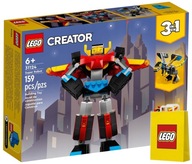 LEGO CREATOR 31124 SUPER ROBOT TRANSFORMERS 3W1