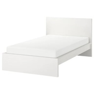 IKEA MALM Rám postele vysoký biely Luroy 120x200 cm