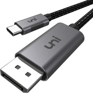 KABEL ADAPTER UNI USB-C DISPLAYPORT 4K 60 HZ 1,8M