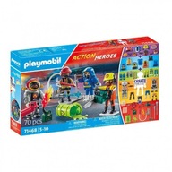 PLAYMOBIL 71468 ACTION HEROES My Figures Tűzoltóautó