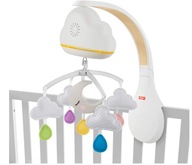 FISHER-PRICE KARUZELA Z CHMURKAMI NAD ŁÓŻECZKO DLA DZIECI NIEMOWLĄT 3w1