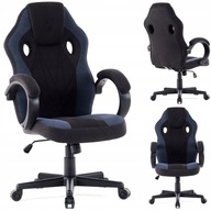 Fotel Gamingowy Biurowy Materiałowy Obrotowy Krzesło Biurowe - Prism Sense7