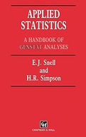 Applied Statistics: Handbook of GENSTAT Analysis