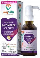 MyVita Vitamín B-COMPLEX v tekutine 30ml KVAPKY