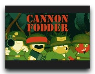 Cannon Fodder - OBRAZ 60x40 plakat gra amiga 2