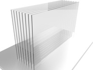 Plexi Plexa bezfarebný rez na mieru pre dvere na balkón 3mm