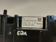 Mercedes EQA 250+ W243 Unite commande clima A2479057003