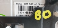 display navigation PANEL PEUGEOT 508 II 9839688980 MULTIMEDIA STER