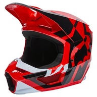 KASK FOX V1 LUX FLUORESCENT RED CROSS ENDURO ROZ S
