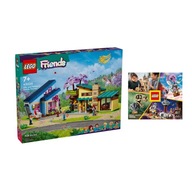 LEGO FRIENDS č. 42620 - Rodinný dom Ollyho a Paisly + KATALÓG LEGO 2024