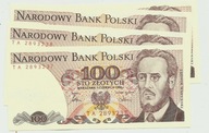 100 złotych 1986 seria TA stan UNC