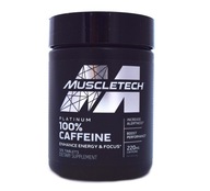 MuscleTech Platinum 100% Caffeine 125tabl BEZVODÁ