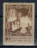 Hiszpania Bilbao 1937 Znaczek ** Maryja kościół