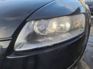 complete front AUDI A6 C6 LY9B bonnet bumper fenders lights
