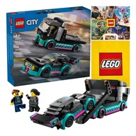 LEGO City - Samochód Wyścigowy i Laweta (60406) + Torba Prezentowa +Katalog