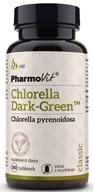 CHLORELLA DARK GREEN 180 TABLETEK - PHARMOVIT