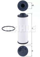 Mahle HX 186D Hydraulický filter, automatická prevodovka