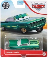 ROMAN ZIELONY Green Ramone Auta Cars 1:55 Mattel