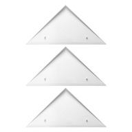 3 ks Odolný trojuholníkový roh stola na stolný futbal
