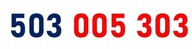 503 005 303 STARTER ORANGE ZŁOTY ŁATWY PROSTY NUMER KARTA PREPAID SIM GSM