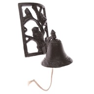 Liatinový zvonček na zavesenie zvončeka na darček