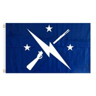 Fallout spoločenstva národov Minutemen vlajka udalostí