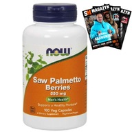 NOW FOODS SAW PALMETTO BERRIES 550mg 100 vkaps