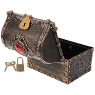 Small Treasure Box Pirate Chest Vintage Treasure