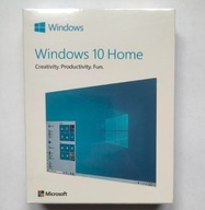 Microsoft Windows 10 Home 32 \64bit wersja angielska, polska, wielojęzyczna
