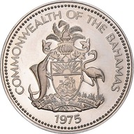 Moneta, Bahamy, Elizabeth II, 5 Cents, 1975, Frank
