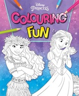 DISNEY PRINCESS COLOURING FUN (KSIĄŻKA)