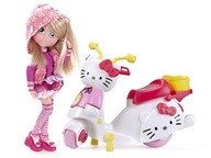 Hello Kitty zabawka Lalka i skuter - uszkodzone opakowanie