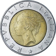 Moneta, Włochy, 500 Lire, 1996, Rome, VF(30-35), B