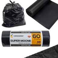 SZELEKTÍV HULLADÉKGYŰJTŐ ZSÁK 60L 10 db ERŐS