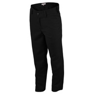 Elegantné nohavice na šnurovanie pre chlapca nastaviteľné čierne Košulland 158